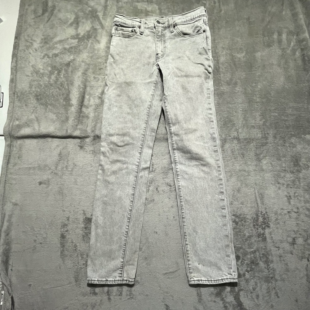 Levi's 511 Slim Fit Jeans Mens 29x32 Grey Premium Denim Pants 04511-5548